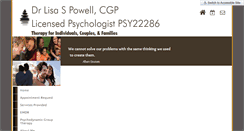 Desktop Screenshot of drlisaspowell.com